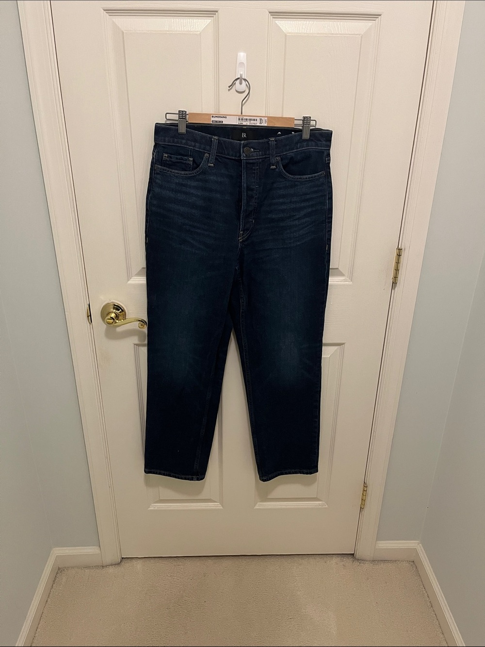 Banana Republic Women’s Dark Indigo Relaxed Jeans